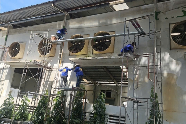 Công trình khu nhà xưởng KCN Tây Bắc Củ Chi